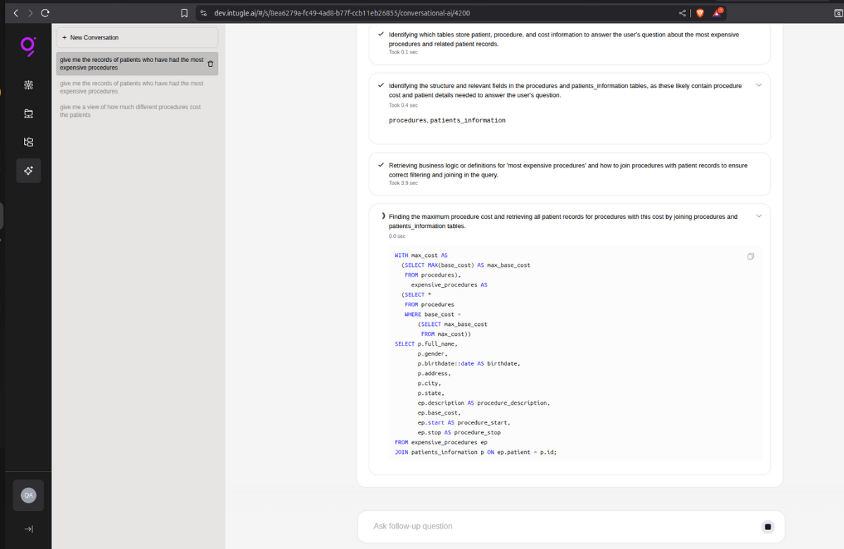 Chat AI loading