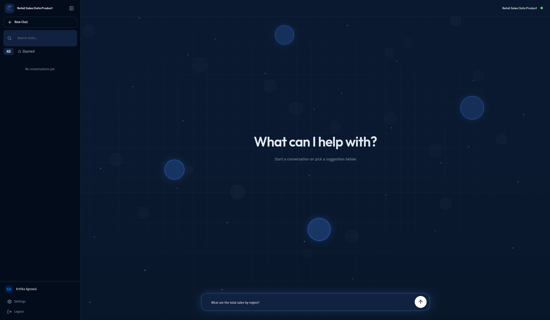 ChatApp question typed