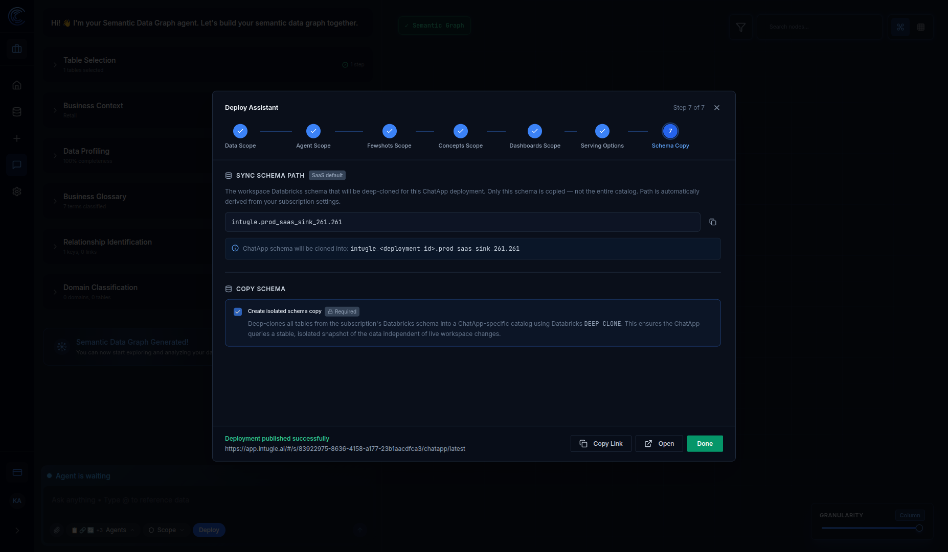 Deploy success